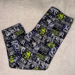 Disney Parks Women’s Haunted Mansion Capri Leggings Size Large NWT
